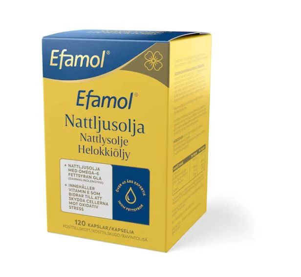 Evening primrose oil and vitamin E capsule, 1000 mg - Image 6